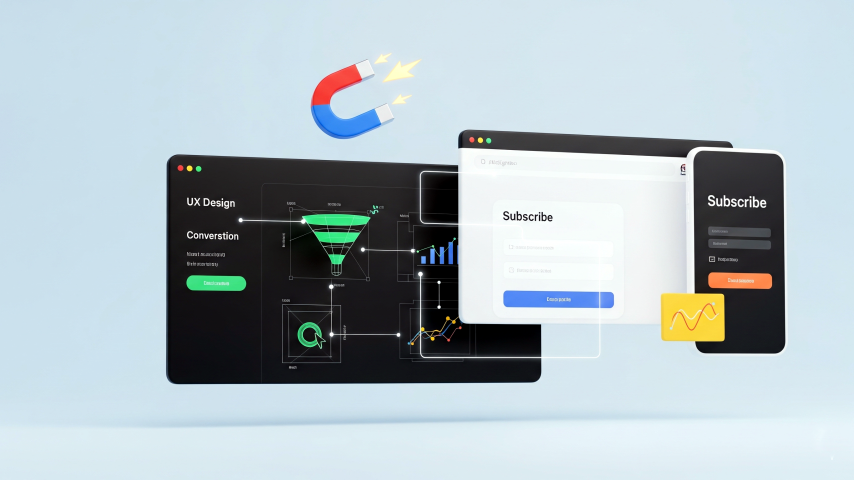 Design Não é Só Bonito, é Funcional: princípios de UX aplicados à geração de leads